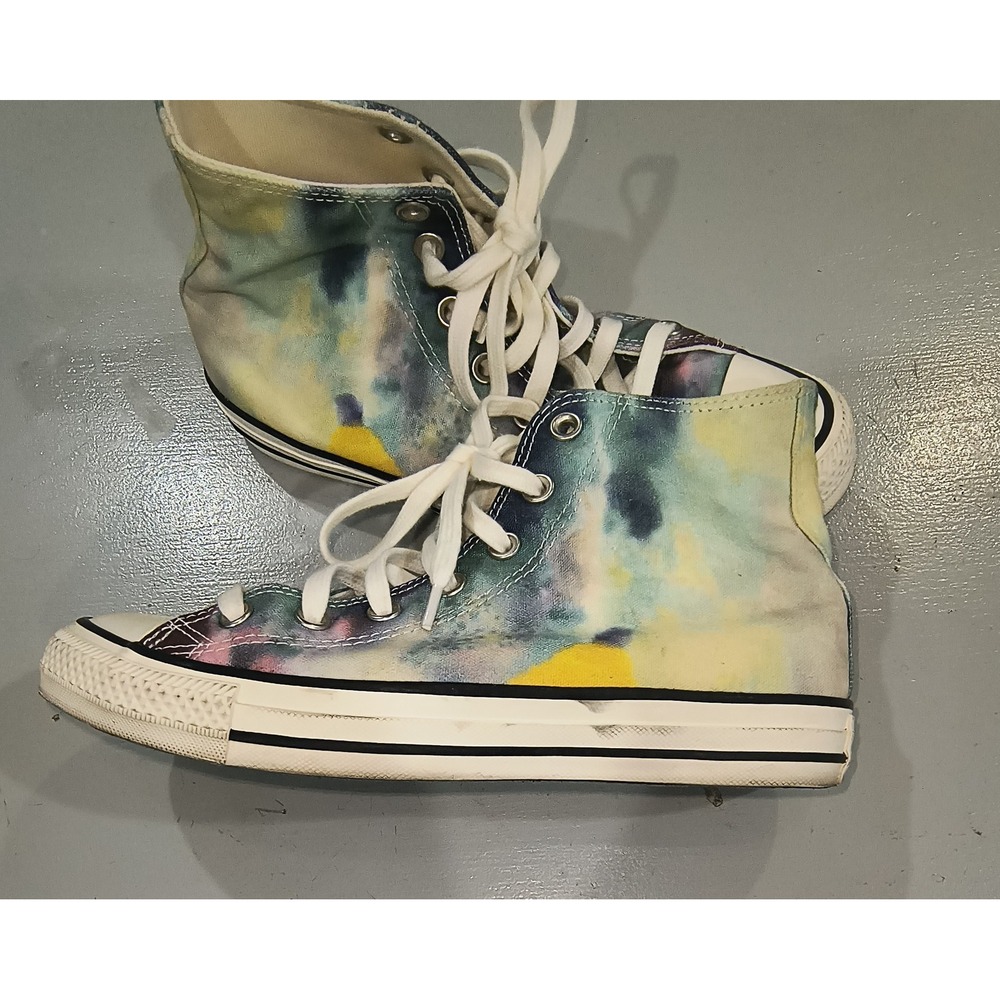 Converse Chuck Taylor All Star High Top Tie Dye Sneakers Unisex Mens 6 Womens 8 - Picture 4 of 10